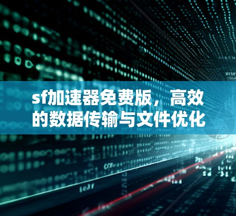 sf加速器免费版,高效的数据传输与文件优化 sf加速器免费版,高效的数据传输与文件优化