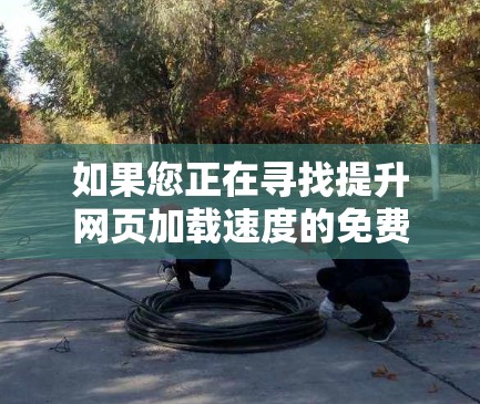 如果您正在寻找提升网页加载速度的免费工具，可以考虑以下几种方法