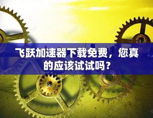 飞跃加速器下载免费，您真的应该试试吗？