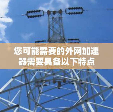 您可能需要的外网加速器需要具备以下特点